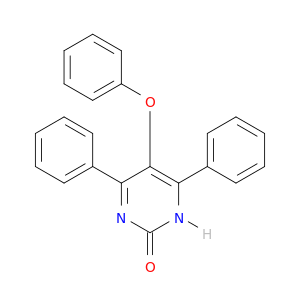 2(1H)-Pyrimidinone, 5-phenoxy-4,6-diphenyl-