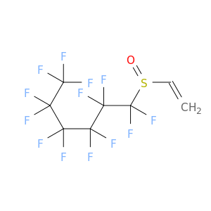 Hexane, 1-(ethenylsulfinyl)-1,1,2,2,3,3,4,4,5,5,6,6,6-tridecafluoro-