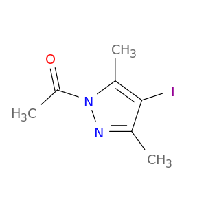 1-(4-Iodo-3,5-二甲基-1H-吡唑-1-基)乙酮