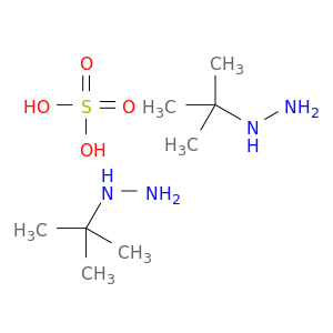 Hydrazine, (1,1-dimethylethyl)-, sulfate (2:1)