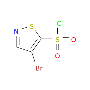 4-bromo-1,2-thiazole-5-sulfonyl chloride