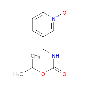 Carbamic acid, [(1-oxido-3-pyridinyl)methyl]-, 1-methylethyl ester