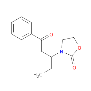 2-Oxazolidinone, 3-(1-ethyl-3-oxo-3-phenylpropyl)-