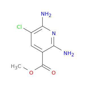 3-Pyridinecarboxylic acid, 2,6-diamino-5-chloro-, methyl ester