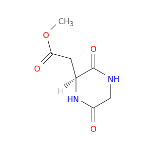 2-Piperazineaceticacid, 3,6-dioxo-, methyl ester, (2S)-