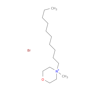 Morpholinium, 4-decyl-4-methyl-, bromide
