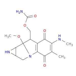 [8a-methoxy-5-methyl-6-(methylamino)-4,7-dioxo-1,1a,2,4,7,8,8a,8b-octahydroazireno[2',3':3,4]pyrrolo[1,2-a]indol-8-yl]methyl carbamate