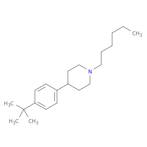 Piperidine, 4-[4-(1,1-dimethylethyl)phenyl]-1-hexyl-