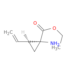 环丙烷羧酸,1-氨基-2-乙烯基-,乙酯,(1R,2S)-,硫酸盐(2：1)