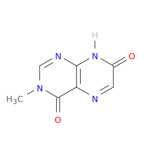 4,7(3H,8H)-Pteridinedione, 3-methyl-