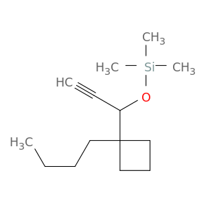 Silane, [[1-(1-butylcyclobutyl)-2-propynyl]oxy]trimethyl-