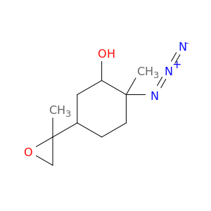 Cyclohexanol, 2-azido-2-methyl-5-(2-methyloxiranyl)-
