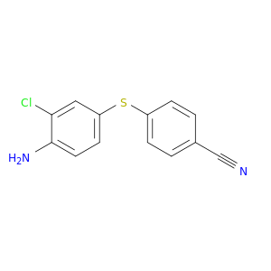 4-((4-Amino-3-chlorophenyl)thio)benzonitrile