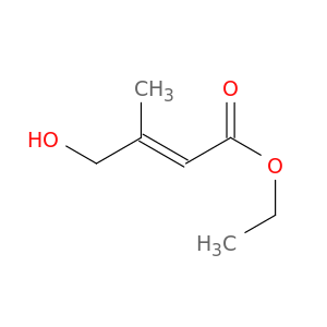 2-Butenoic acid, 4-hydroxy-3-methyl-, ethyl ester, (2E)-