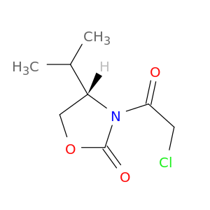 2-Oxazolidinone, 3-(chloroacetyl)-4-(1-methylethyl)-, (4S)-