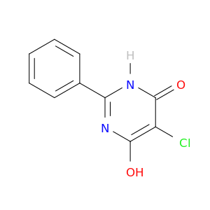 5-chloro-6-hydroxy-2-phenyl-3H-pyrimidin-4-one