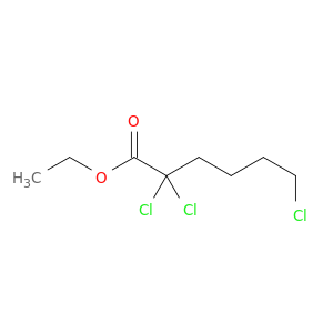 Hexanoic acid, 2,2,6-trichloro-, ethyl ester