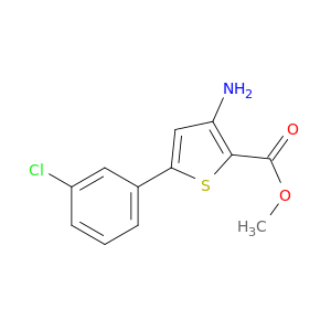 Methyl 3-Amino-5-(3-chlorophenyl)thiophene-2-carboxylate