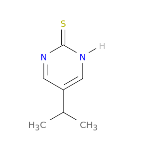 2(1H)-Pyrimidinethione, 5-(1-methylethyl)-