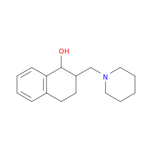 1-Naphthalenol, 1,2,3,4-tetrahydro-2-(1-piperidinylmethyl)-