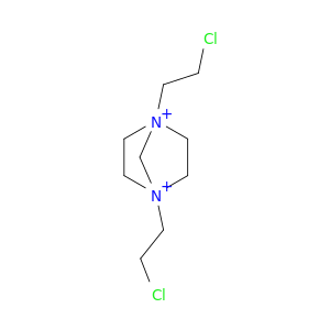 1,4-diazonaiabicclo[2.2.1]庚烷,1,4-双(2-氯乙基)-