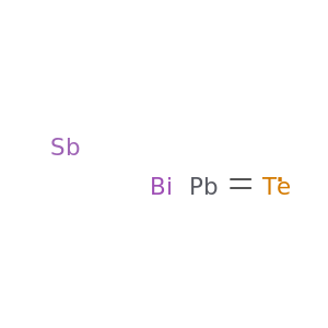 Antimony bismuth lead telluride