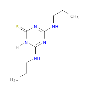 1,3,5-Triazine-2(1H)-thione, 4,6-bis(propylamino)-