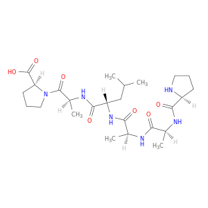 L-Proline, L-prolyl-L-alanyl-L-alanyl-L-leucyl-L-alanyl-