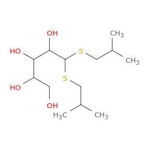 5,5-bis(2-methylpropylsulfanyl)pentane-1,2,3,4-tetrol