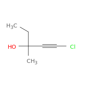 1-Pentyn-3-ol,1-chloro-3-methyl-