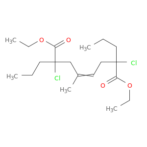 4-Octenedioic acid, 2,7-dichloro-4-methyl-2,7-dipropyl-, diethyl ester