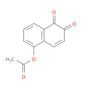 1,2-Naphthalenedione, 5-(acetyloxy)-