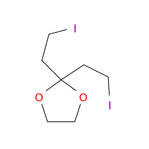 1,3-Dioxolane, 2,2-bis(2-iodoethyl)-