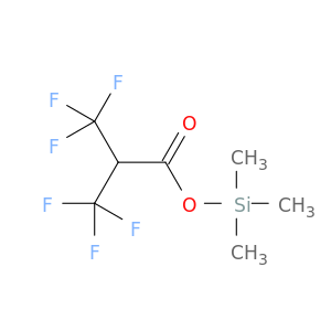 Propanoic acid, 3,3,3-trifluoro-2-(trifluoromethyl)-, trimethylsilyl ester