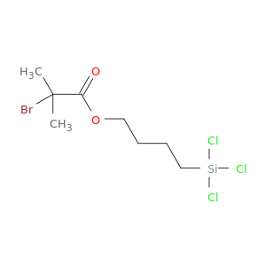Propanoic acid, 2-bromo-2-methyl-, 4-(trichlorosilyl)butyl ester