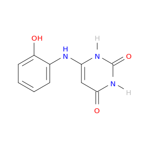 2,4(1H,3H)-Pyrimidinedione, 6-[(2-hydroxyphenyl)amino]-