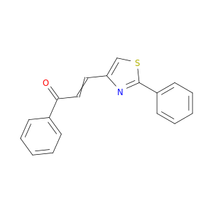 2-Propen-1-one, 1-phenyl-3-(2-phenyl-4-thiazolyl)-