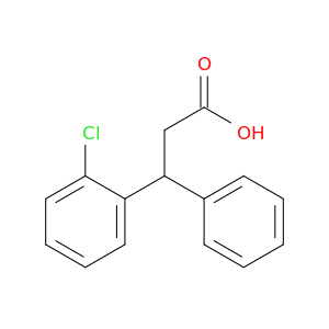 3-(2-Chlorophenyl)-3-phenylpropanoic Acid