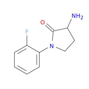 3-Amino-1-(2-fluorophenyl)pyrrolidin-2-one