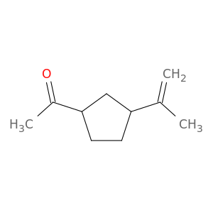Ethanone, 1-[3-(1-methylethenyl)cyclopentyl]-