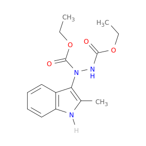 diethyl 1-(2-methyl-1h-indol-3-yl)hydrazine-1,2-dicarboxylate