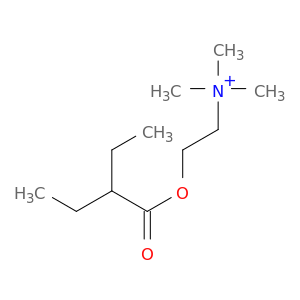 Ethanaminium, 2-(2-ethyl-1-oxobutoxy)-N,N,N-trimethyl-