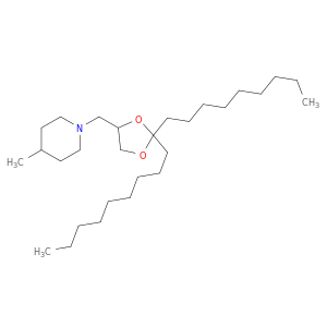 Piperidine, 1-[(2,2-dinonyl-1,3-dioxolan-4-yl)methyl]-4-methyl-