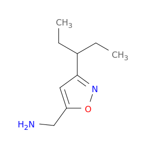 [3-(pentan-3-yl)-1,2-oxazol-5-yl]methanamine