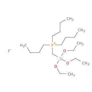 Phosphonium, tributyl[(triethoxysilyl)methyl]-, iodide