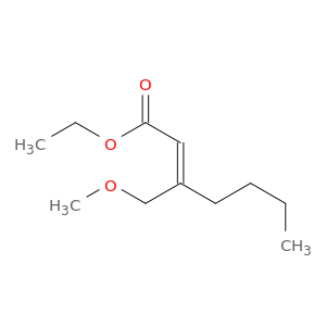 2-Heptenoic acid, 3-(methoxymethyl)-, ethyl ester, (2Z)-