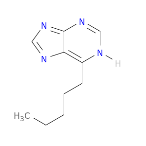 1H-Purine, 6-pentyl-