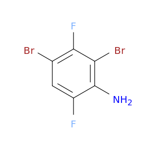 2,4-二溴-3,6-二氟苯胺