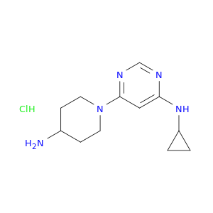 6-(4-氨基-1-哌啶基)-N-环丙基-4-嘧啶胺盐酸盐