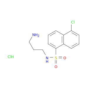 N-(3-AMINOPROPYL)-5-CHLORO-1-NAPHTHALENESULFONAMIDE, HYDROCHLORIDE